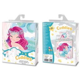 Pościel bawełna 100x135 + 40x60 Syrenka