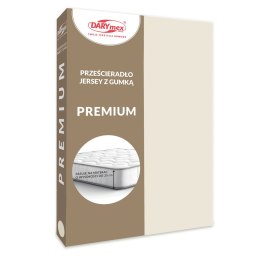 Prześcieradło jersey z gumką 022/130/140x200 PREMIUM