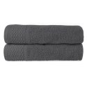 Ręcznik D Bawełna 100% Solano Beż + Ciemny Popiel (P) 2x50x90+2x70x140 kpl.