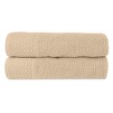 Ręcznik D Bawełna 100% Solano Cappuccino + Bordo (P) 2x50x90+2x70x140 kpl.