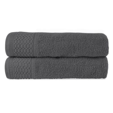 Ręcznik D Bawełna 100% Solano Cappuccino + Ciemny Popiel (P) 2x50x90+2x70x140 kpl.