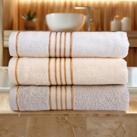 Ręcznik D Bawełna 100% Tiwano Ecru (W) 70x140