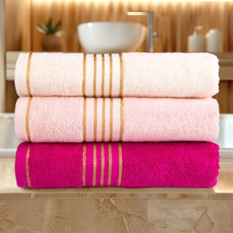 Ręcznik D Bawełna 100% Tiwano Fuksja (W) 30x50