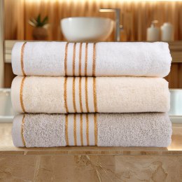 Ręcznik D Bawełna 100% Tiwano Jasny Popiel (W) 70x140