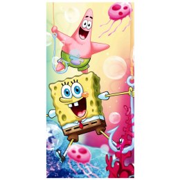 Ręcznik bawełniany 70x140 SpongeBob i Patryk