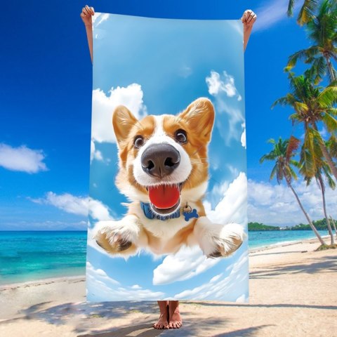 Ręcznik plażowy mikrofibra 100x180 H143