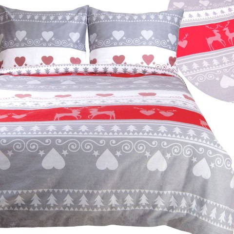 Pościel flanela 31516/1/140x200+1posz.70x80 FLANELOVE