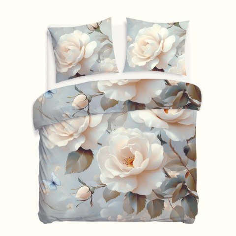 Pościel satyna bawełniana 12413/220x200 SATYNLOVE PREMIUM