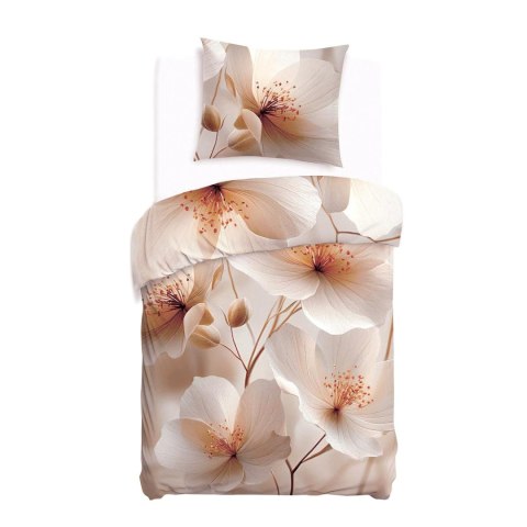 Pościel satyna bawełniana 12415/140x200+1posz.70x80 SATYNLOVE PREMIUM