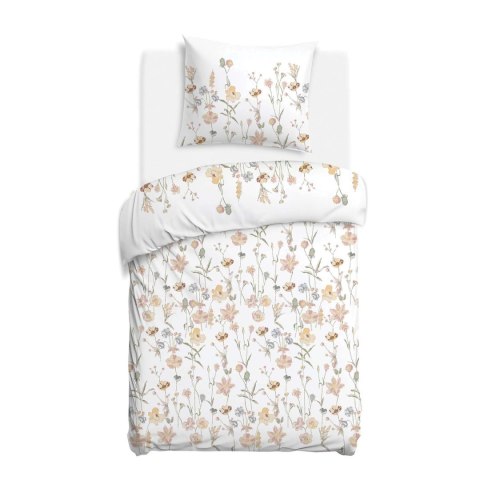 Pościel satyna bawełniana 1553/1/140x200+1posz.70x80 SATYNLOVE