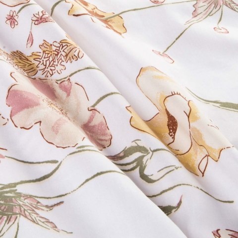 Pościel satyna bawełniana 1553/1/140x200+1posz.70x80 SATYNLOVE