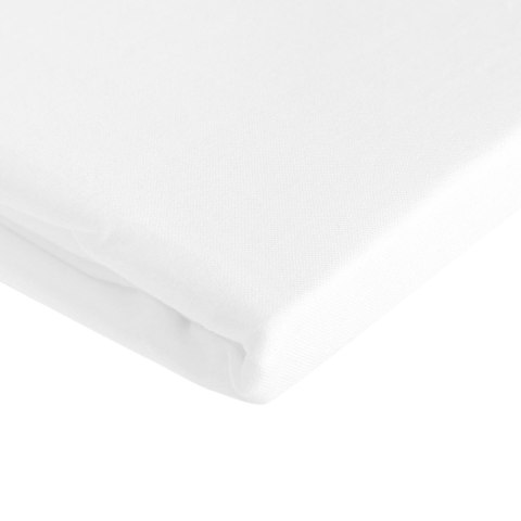 Prześcieradło bawełna BIAŁY/001/160x205