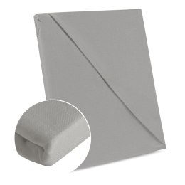 Prześcieradło bawełna POPIEL/024/160x205