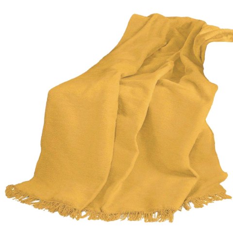 Koc T Bawełniany/BA866/150x200 musztarda