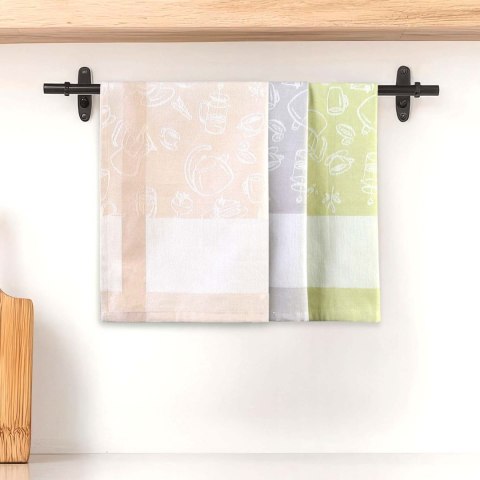 Komplet ścierek kuchennych SKRZACIK/3x50x70