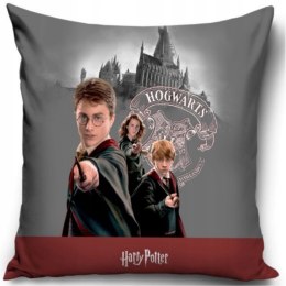 Poszewka mikrofibra 40x40 Harry Potter szary