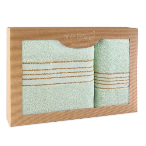 Ręcznik D Bawełna 100% Tiwano Mięta (P) 50x90+70x140 kpl.