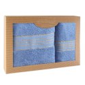 Ręcznik D Bawełna 100% Tiwano Niebieski (P) 50x90+70x140 kpl.