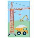 Ręcznik przedszkolny dla dziecka 30x50 Koparka