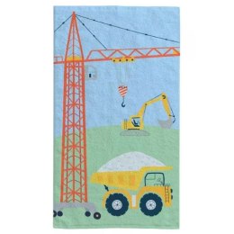 Ręcznik przedszkolny dla dziecka 30x50 Koparka