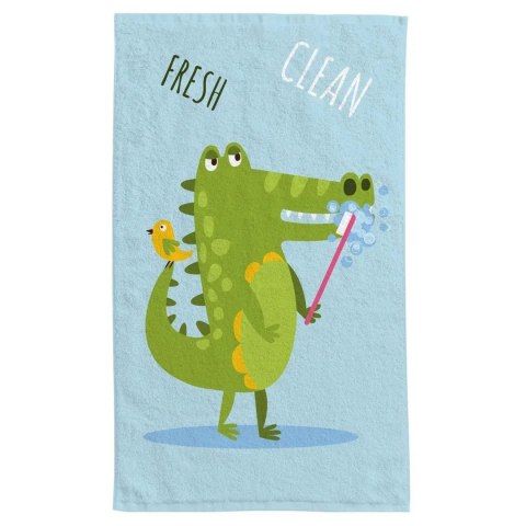 Ręcznik przedszkolny dla dziecka 30x50 Krokodyl