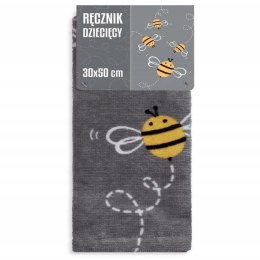 Ręcznik przedszkolny dla dziecka 30x50 Pszczoły