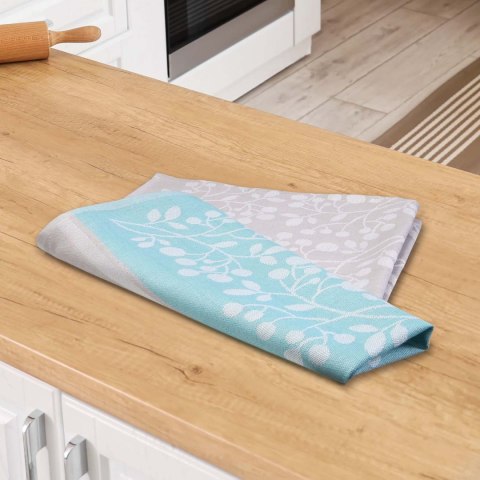 Ścierka kuchenna PEREŁKA/50x70/jasny turkus