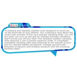 Baile - Boys of Toys Sp. z. o.o. (dystrybutor) BAILE- Multispeed Flexible Vibrator