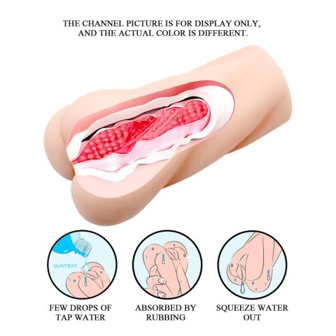 Baile - Boys of Toys Sp. z. o.o. (dystrybutor) CRAZY BULL - Realistic Masturbator, Vibration Water lubricant, 3 AAA batteries