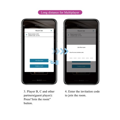 Baile - Boys of Toys Sp. z. o.o. (dystrybutor) PRETTY LOVE - Baird Purple, 12 vibration functions Mobile APP Long-distance Control