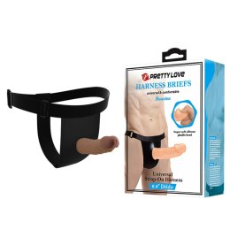 Baile - Boys of Toys Sp. z. o.o. (dystrybutor) PRETTY LOVE - HARNESS BRIEFS- Houston Strap-On 6,8'' Dildo