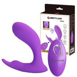 Baile - Boys of Toys Sp. z. o.o. (dystrybutor) PRETTY LOVE - Idabelle Purple, 12 vibration functions 12 pulse wave settings Wireless remote control