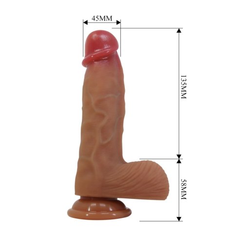 Baile - Boys of Toys Sp. z. o.o. (dystrybutor) Pretty Love Dwell 7.6" Super Soft Liquid Silicone Dildo