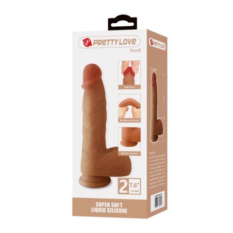 Baile - Boys of Toys Sp. z. o.o. (dystrybutor) Pretty Love Dwell 7.6" Super Soft Liquid Silicone Dildo