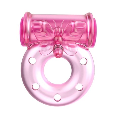 Baile - Boys of Toys Sp. z. o.o. (dystrybutor) Vibrating Cock Ring & Condom Set - Pink