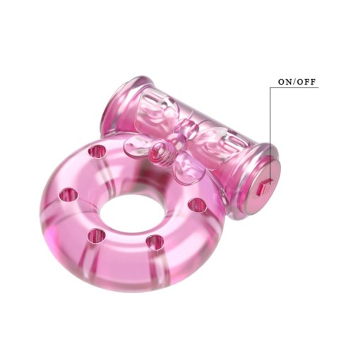 Baile - Boys of Toys Sp. z. o.o. (dystrybutor) Vibrating Cock Ring & Condom Set - Pink