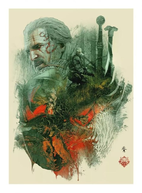 Puzzle Good Loot The Witcher (Wiedźmin) 3: Wild Hunt 10th Anniversary Collection 10x500 el.
