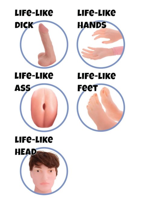 SCALA Big Boner Billie Inflatable Doll