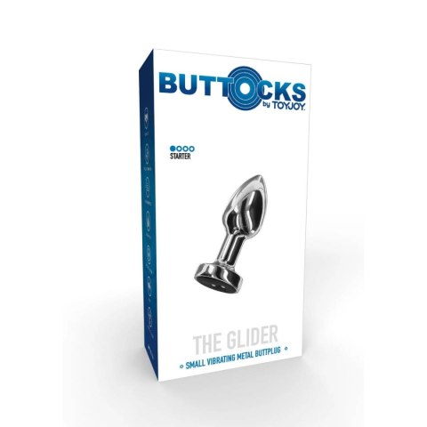 Wibrujący korek analny The Glider Vibrating Plug Small Toy Joy