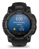 Zegarek sportowy Garmin Instinct 3 AMOLED 45mm Czarny