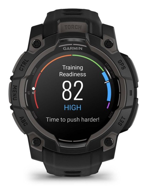 Zegarek sportowy Garmin Instinct 3 AMOLED 45mm Czarny