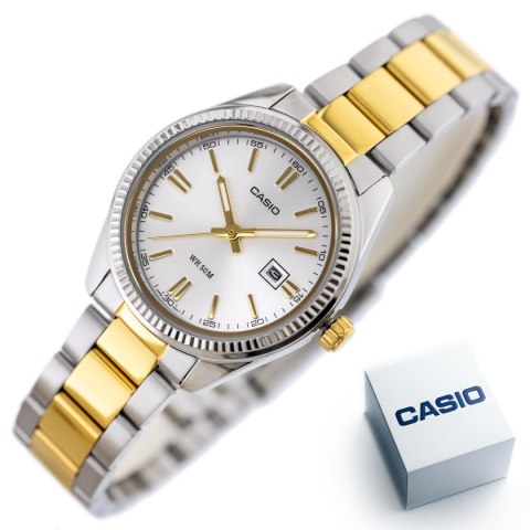 Casio ZEGAREK DAMSKI CASIO LTP-1302SG-7AV (zd545a) + BOX