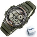 Casio ZEGAREK MĘSKI CASIO AE-1000W 3AVDF (zd073b) - WORLD TIME + BOX