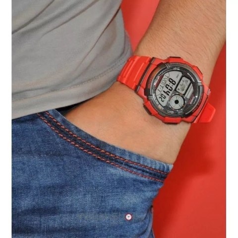 Casio ZEGAREK MĘSKI CASIO AE-1000W 4AV (zd073c) - WORLD TIME + BOX