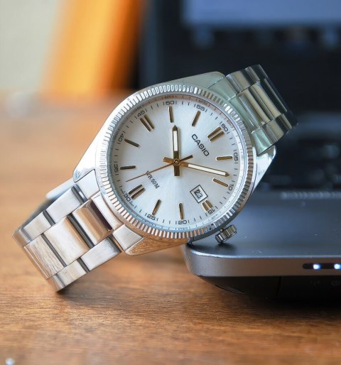 Casio ZEGAREK MĘSKI CASIO MTP-1302D-7A2VDF (zd072a) + BOX