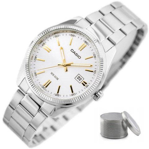 Casio ZEGAREK MĘSKI CASIO MTP-1302D-7A2VDF (zd072a) + BOX