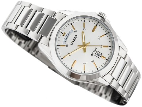 Casio ZEGAREK MĘSKI CASIO MTP-1370D-7A2V (zd025d) + BOX