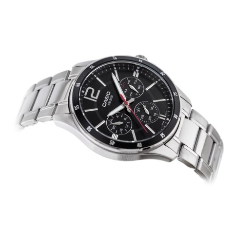 Casio ZEGAREK MĘSKI CASIO MTP-1374D-1AV (zd063b) + BOX