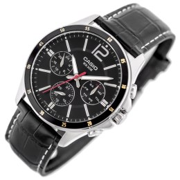 Casio ZEGAREK MĘSKI CASIO MTP-1374L-1AV (zd064b) + BOX