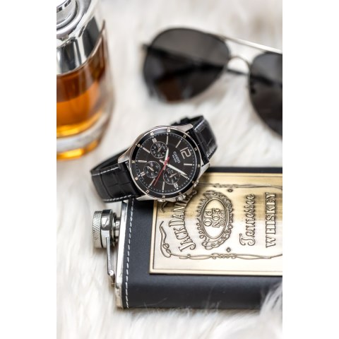 Casio ZEGAREK MĘSKI CASIO MTP-1374L-1AV (zd064b) + BOX